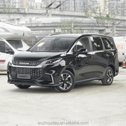 China In stock SAIC electric car vehicle 56 seats mpv MAXUS EUNIQ 5 used car high quality new energy car for business use van